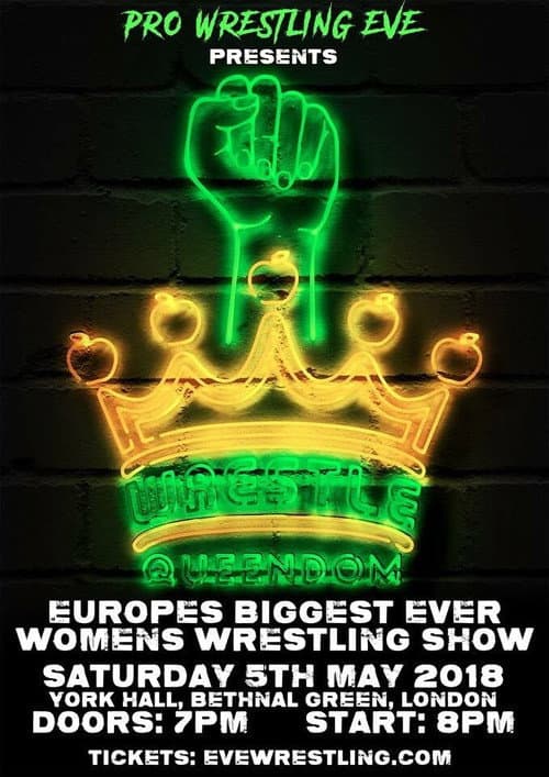 Poster for EVE Wrestle Queendom