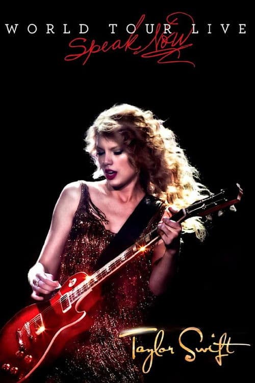 Poster for Taylor Swift: Speak Now World Tour Live
