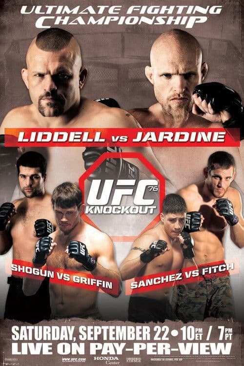 Poster for UFC 76: Knockout