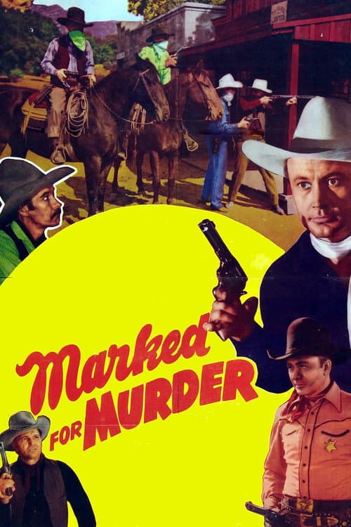 Poster for Marked for Murder