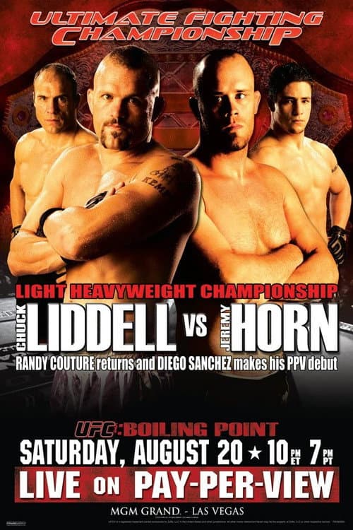 Poster for UFC 54: Boiling Point