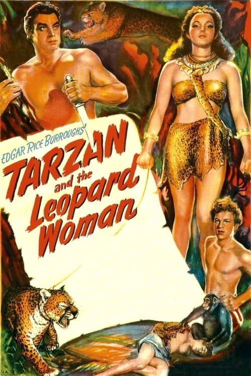 Poster for Tarzan and the Leopard Woman