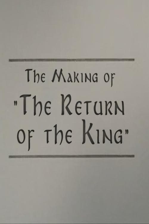 Poster for A Filmmaker's Journey: Making 'The Return of the King'