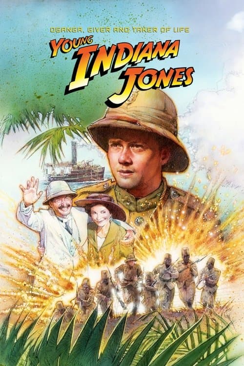 Poster for The Adventures of Young Indiana Jones: Oganga, the Giver and Taker of Life