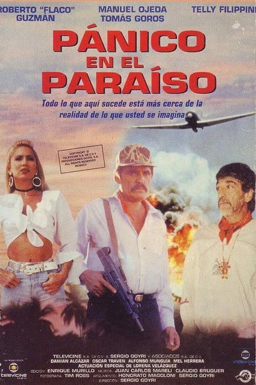 Poster for Pánico en el paraíso