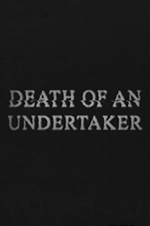 Poster for Death of an Undertaker