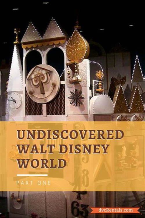 Poster for Undiscovered Walt Disney World