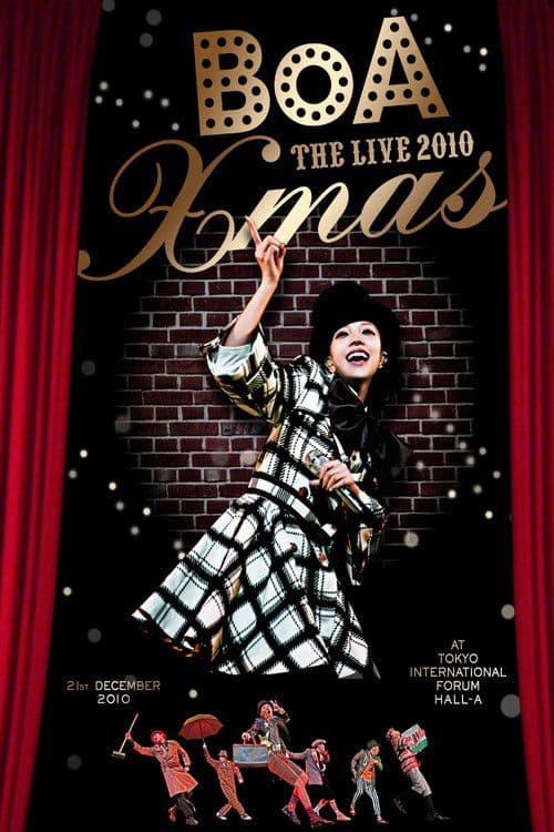 Poster for BoA THE LIVE 2010 "X'mas"