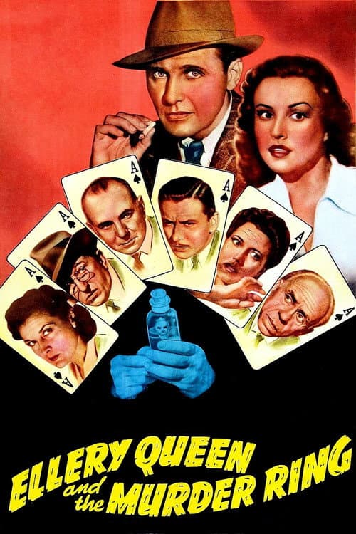 Poster for Ellery Queen and the Murder Ring