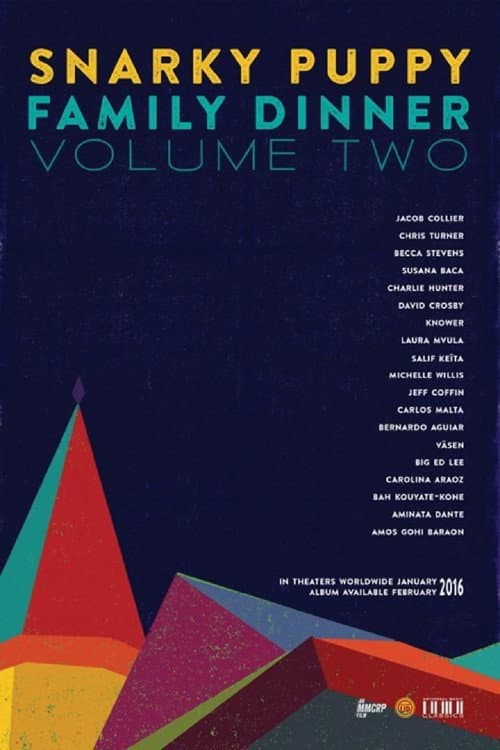 Poster for Snarky Puppy - Family Dinner - Volume Two
