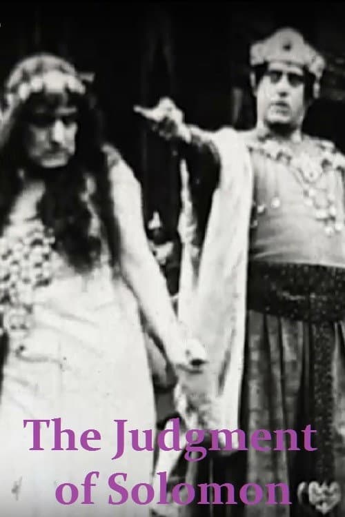 Poster for The Judgment of Solomon