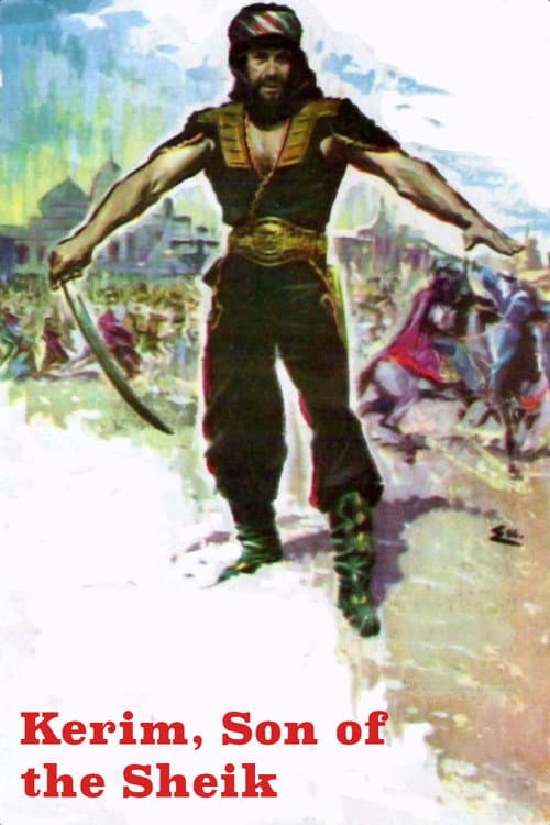 Poster for Kerim, Son of the Sheik