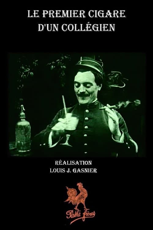 Poster for His First Cigar