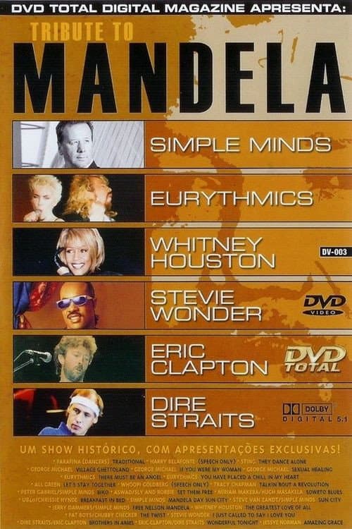 Poster for The Nelson Mandela 70th Birthday Concert