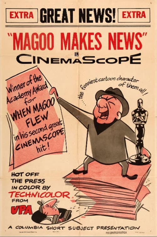Poster for Magoo Makes News