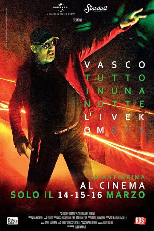 Постер до фільму «Vasco tutto in una notte - LiveKom015»