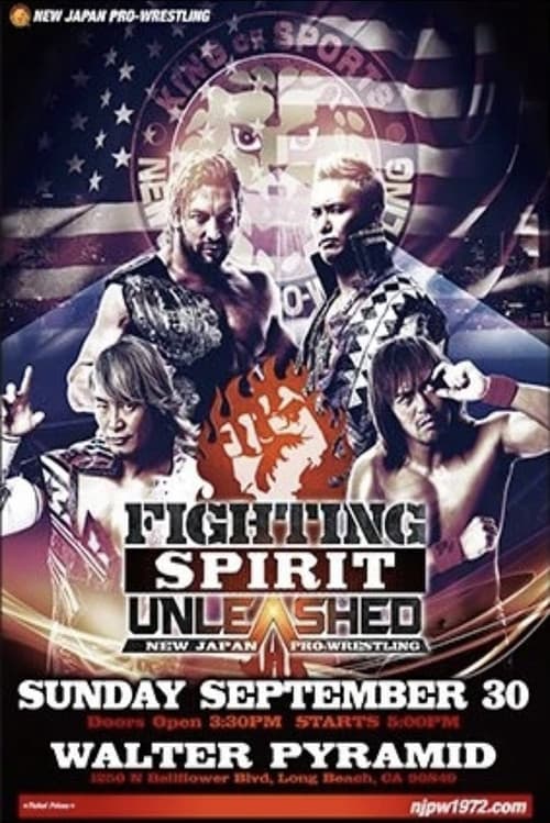Poster for NJPW Fighting Spirit Unleashed 2018