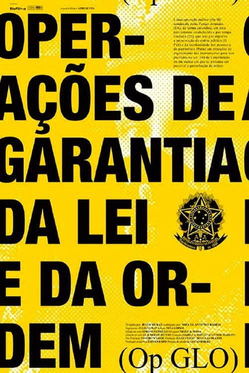 Poster for Operações de Garantia da Lei e da Ordem