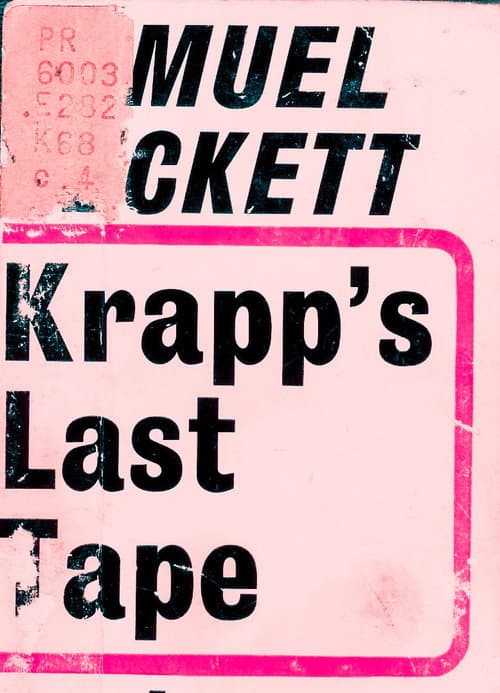 Poster for Krapp's Last Tape