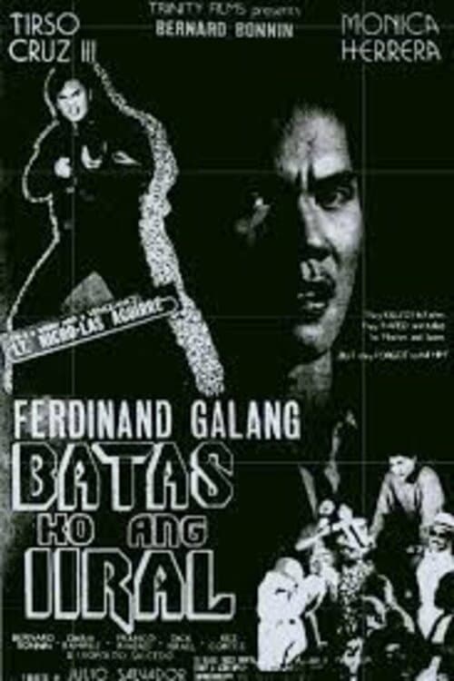 Poster for Lt. Nicholas Aguirre: Batas ko ang iiral