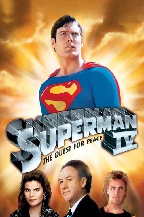 Poster for Superman IV: The Quest for Peace