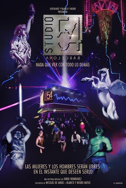Poster for Studio 54: Nada que ver con todo lo demás