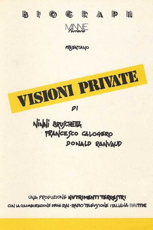 Poster for Visioni private