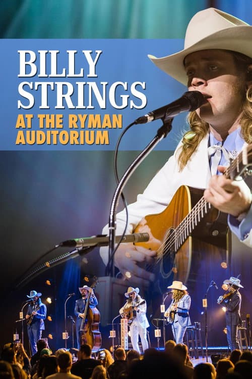 Poster for Billy Strings | At the Ryman Auditorium
