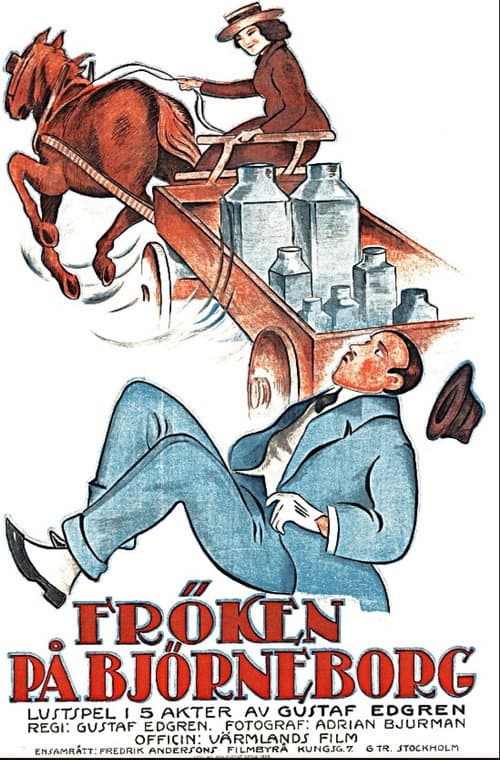 Poster for The Young Lady of Björneborg