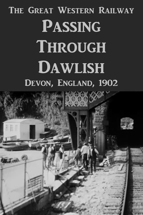 Poster for Panoramic View on the Great Western Railway: Passing Through Dawlish