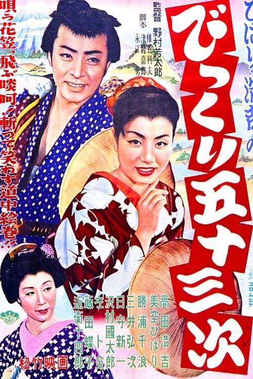 Poster for Surprising 53 Stations of the Tokaido