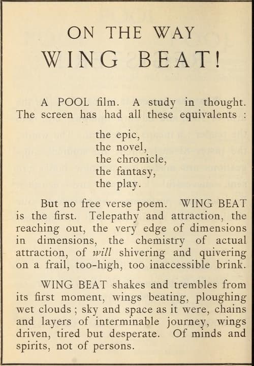 Poster for Wing Beat