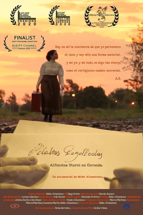 Poster for Palabras degolladas. Alfonsina Storni en Coronda