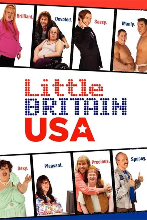 Poster for Little Britain USA