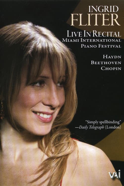 Poster for Ingrid Fliter - Live in Recital