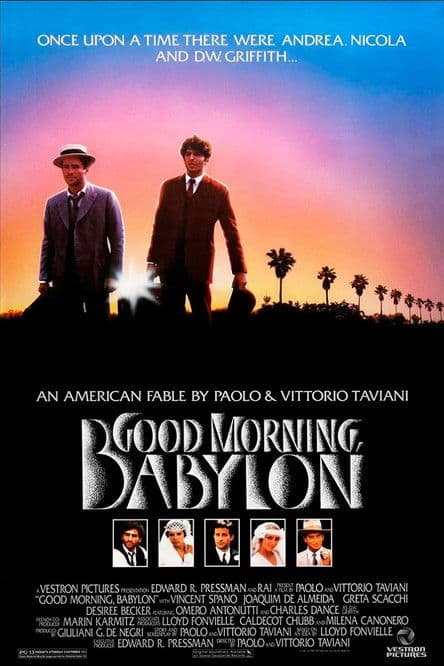 Poster for Good Morning, Babylon