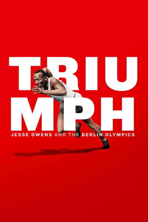 Poster for Triumph: Jesse Owens and the Berlin Olympics