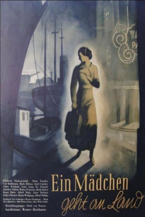Постер до фільму «A Girl Goes Ashore»