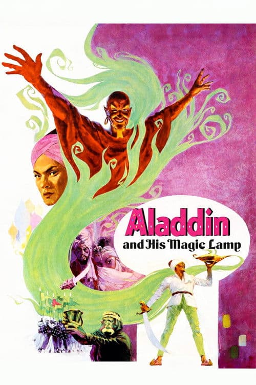 Poster for Aladdin and His Magic Lamp