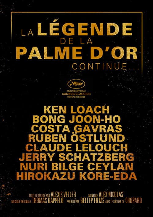 Постер до фільму «The Legend of the Palme d’Or Continues»