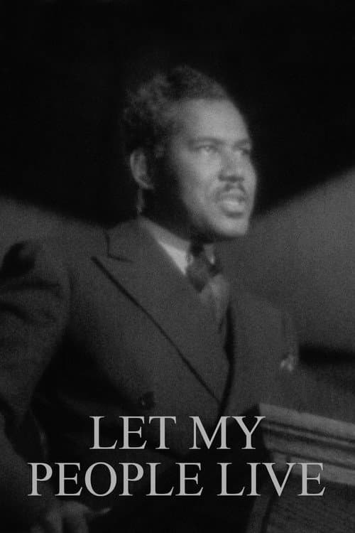 Постер до фільму «Let My People Live»