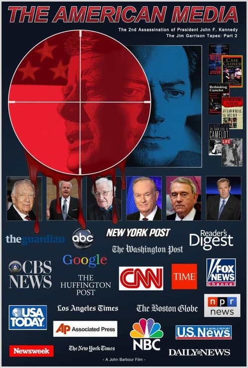 Poster for American Media & The Second Assassination of John F. Kennedy