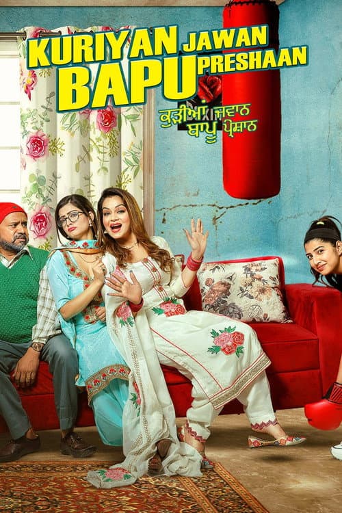 Poster for Kuriyan Jawan Bapu Preshaan