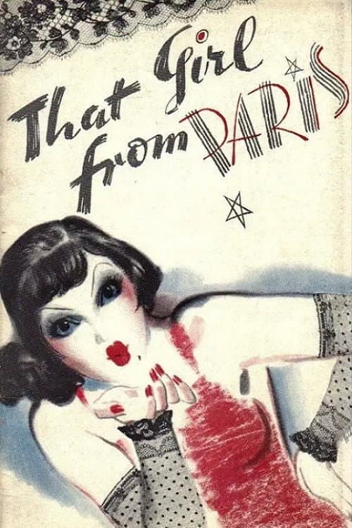 Poster for That Girl from Paris