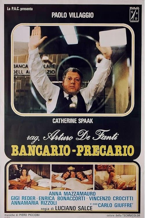 Poster for The Precarious Bank Teller