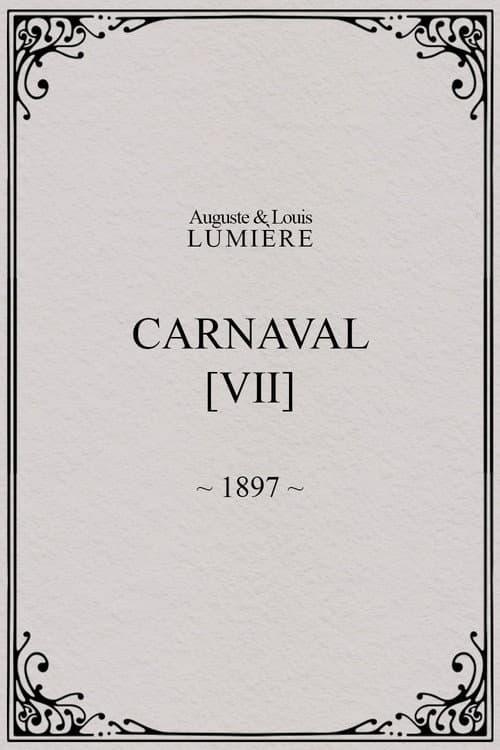 Poster for Carnaval, [VII]