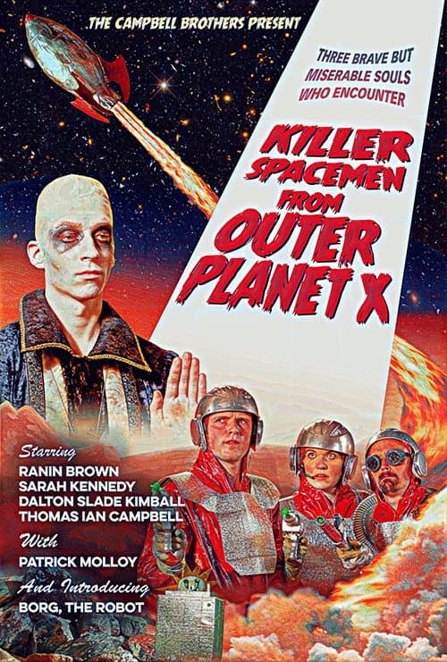 Poster for Killer Spacemen from Outer Planet X
