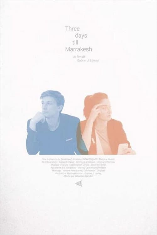 Poster for Three Days Till Marrakesh