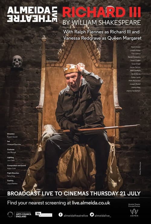 Poster for Almeida Theatre Live: Richard III
