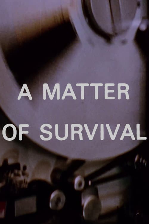 Poster for A Matter of Survival